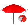Plážový slunečník Chalkidiki Para Sole UPF 50+ červený 5