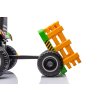 Dětský elektrický traktor BBH-030 s přívěsem zelený 10