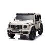 Elektrické autíčko Mercedes G63 AMG 2x24V 4x200W XXL bílé 34