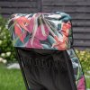 Polohovací zahradní lehátko Lena Lounger Black Edition G052-23IB PATIO 2