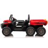 Elektrické autíčko Farmer Truck 4x6 24V se sklápěčkou červené 12