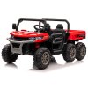 Elektrické autíčko Farmer Truck 4x6 24V se sklápěčkou červené