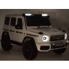 Elektrické autíčko Mercedes G63 AMG 24V 4x200W bílé 11