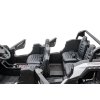Elektrické autíčko Buggy UTV čtyřmístné 24V nafukovací kola bílé 17