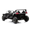 Elektrické autíčko Buggy UTV čtyřmístné 24V nafukovací kola bílé 7