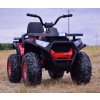 Dětská elektrická čtyřkolka Terrain Spider 4x4 lakovaná červená v reálu 2