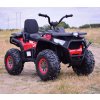 Dětská elektrická čtyřkolka Terrain Spider 4x4 lakovaná červená reálu