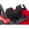 Elektrické autíčko jeep Geoland Power 2x200W červené 6