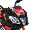 Dětská elektrická motorka Aprilia Tuono V4 černá 10