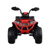 Dětská elektrická čtyřkolka 4x4 s plynovým tlumičem v rukojeti červená 1