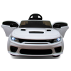 Elektrické autíčko Dodge SRT bílá 2
