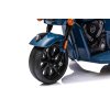 Dětská elektrická motorka Chopper INDIAN modrá 6