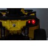 Dětská elektrická čtyřkolka Can-Am Outlander ATV 4x200W žlutá 25