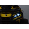 Dětská elektrická čtyřkolka Can-Am Outlander ATV 4x200W žlutá 26