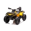 Dětská elektrická čtyřkolka Can-Am Outlander ATV 4x200W žlutá 29