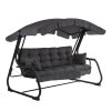 Zahradní houpačka Ravenna Black Editon s bočními stolky H024-07IB PATIO 1