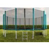 k4412 aga sport pro trampolina 518 cm tmave zelena ochranna sit zebrik kapsa na obuv new 8