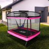 aga trampoline 122183 cm safety net pinkmrrc0406pink 4