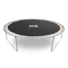 k14688 aga sport top trampolina 250 cm tmave zelena ochranna sit zebrik new 3
