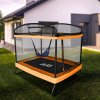 aga trampoline 122183 cm safety net orangemrrc0406orange 4