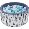 Aga Suchý bazén 90x40 cm s míčky 891