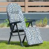 Polohovací zahradní křeslo s podnožkou Galaxy Plus G050-06IB PATIO