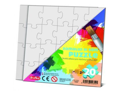 2491 efko namaluj si sam puzzle 2 ctverce