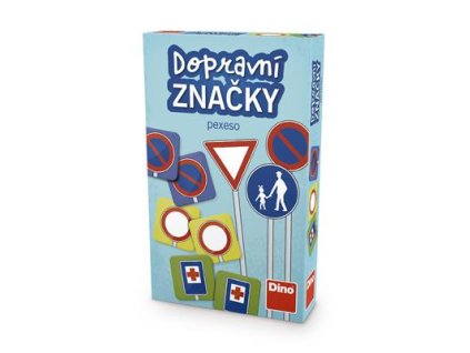 DINO DOPRAVNÍ ZNAČKY Pexeso