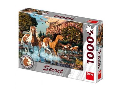 DINO KONĚ 1000 secret collection Puzzle NOVÉ