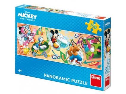 3589 dino mickey 150 panoramic puzzle