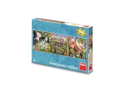 3592 dino farma 150 panoramic puzzle