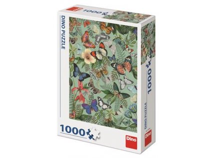 DINO MOTÝLÍ LOUKA 1000 Puzzle