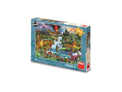 DINO BOJ DINOSAURŮ 100 XL Puzzle