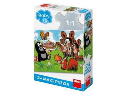 DINO KRTEK: NAROZENINY 24 maxi Puzzle NOVÉ