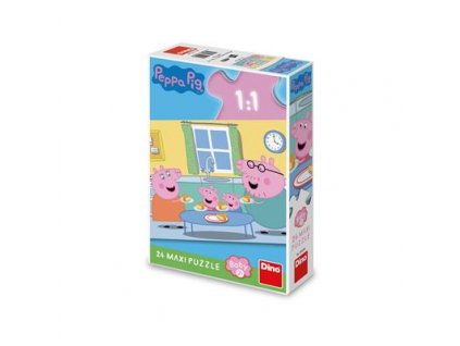 DINO PEPPA PIG ‒ OBĚD 24 maxi Puzzle