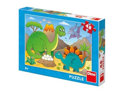 DINO DINOSAUŘI 48 Puzzle NOVÉ