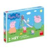 DINO PEPPA PIG POJĎ SI HRÁT A SKLUZAVKY Dětská hra
