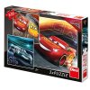 DINO CARS 3: TRÉNINK 3x55 Puzzle NOVÉ