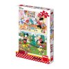 DINO PRACOVITÁ MINNIE 2x77 Puzzle NOVÉ