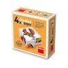 3946 dino kohout 4 drevene kostky