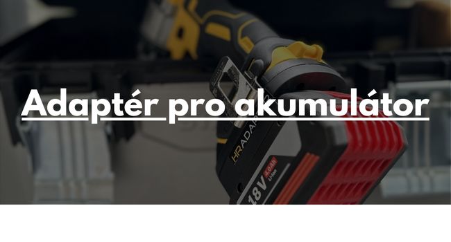 Adaptér pro akumulátor