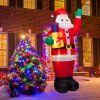Nafukovací Santa Claus - 180cm