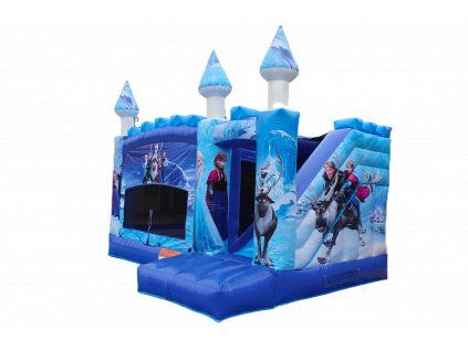 Skákací hrad  Frozen Modrý