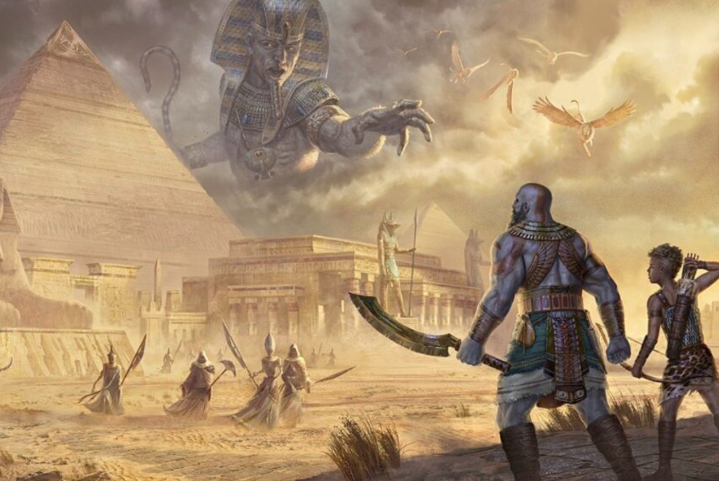 Nový díl God of War se má odehrávat v Egyptě