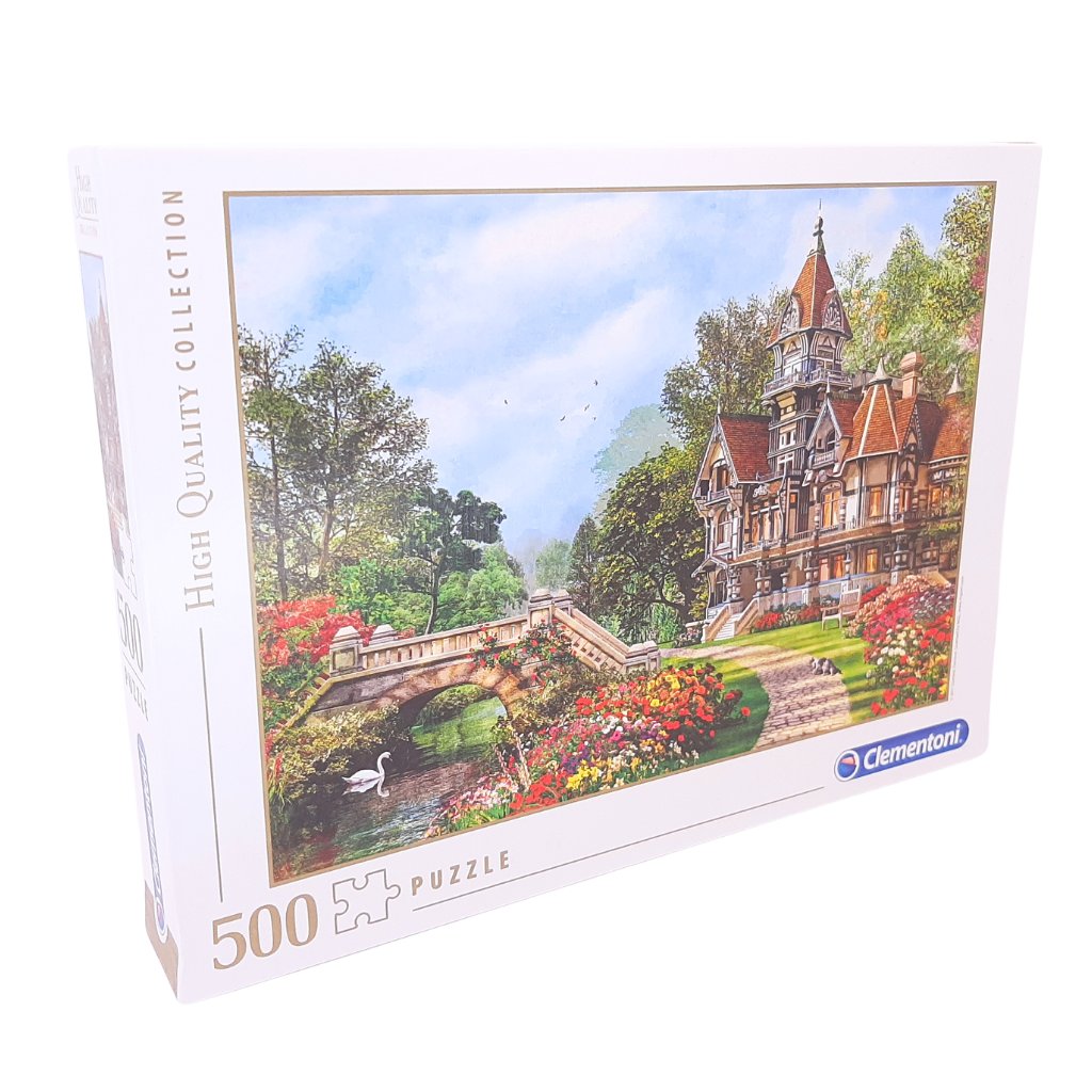 Puzzle High Quality Collection Old Waterway Cottage 500 ks