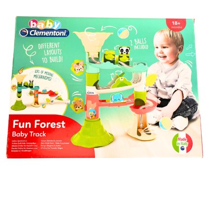 Velká kuličkodráha se zvířátky