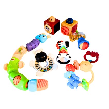 Fisher Price velký set hraček pro mimi