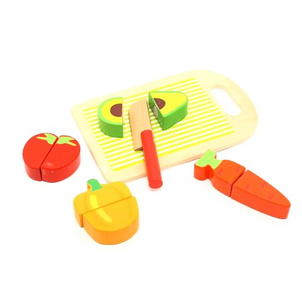 Dřevěné prkénko s ovocem