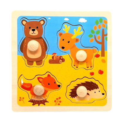 Puzzle pro nejmenší zvířata