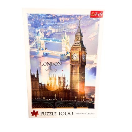 Puzzle Londýn za úsvitu 1000 dílků